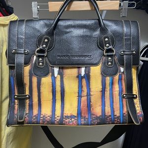One of a kind computer briefcase, featuring DeBilzan Art RETIRED